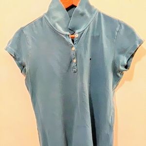 Tommy Hilfiger Blue Golf Tshirt